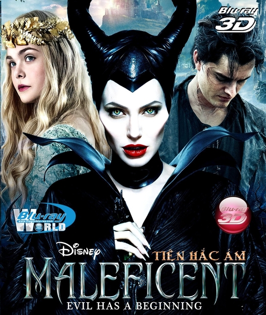 D222. Maleficent - TIÊN HẮC ÁM 3D 25G (DTS-HD MA 7.1)